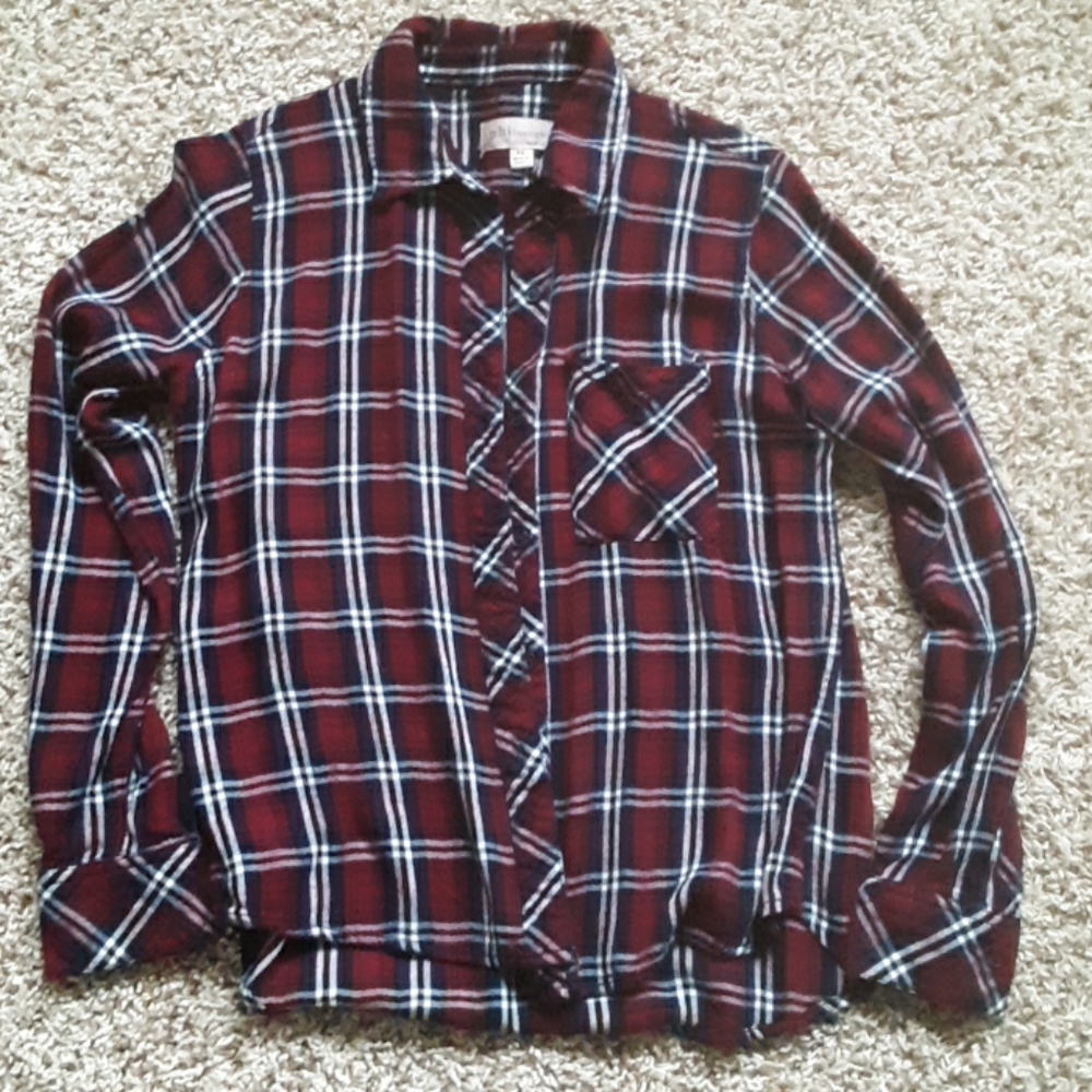 Soft button up flannel